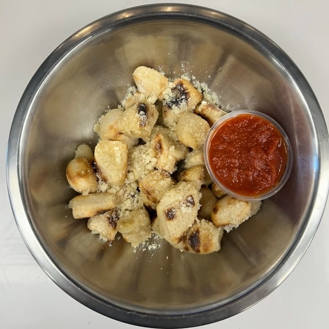 Dough bites.