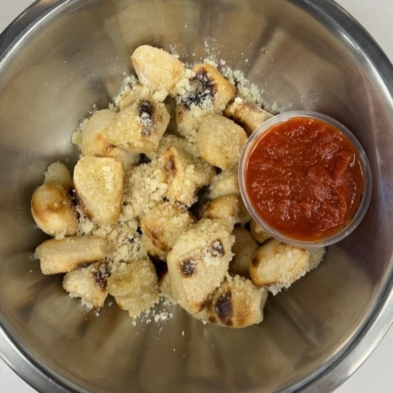 Dough bites.